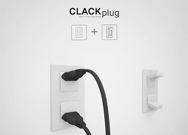 Clack Plug：方便安全的开关式插座