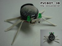 PVCBOT【0号B型】暴走的臭虫–振动机器人